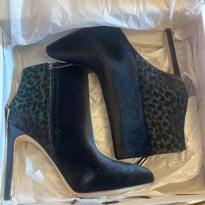Nine West stiletto  leopard boots